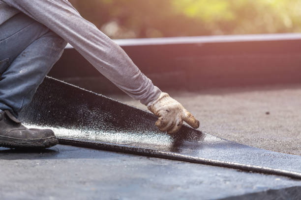 Professional Waterproofing technician working in New Castle, PA
